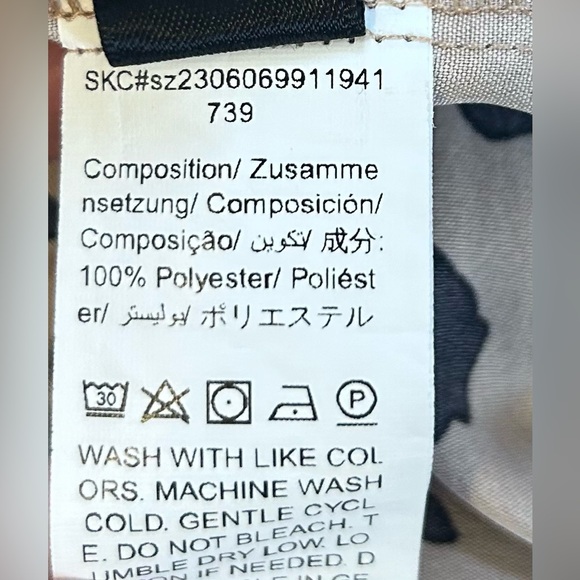 ONE SHOULDER DRESS DALMATIAN PRINT CUT OUT MIDI SHEIN - Picture 10 of 10